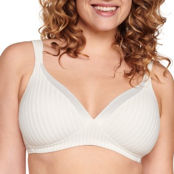 NATURANA Bh Everyday Wednesday Striped Soft Bra Elfenben A 85 Dame