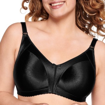 NATURANA Bh Heritage Minimizer Soft Bra Sort polyamid B 80 Dame