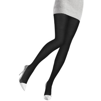 Oroblu Strømpebukser Nives Fine Wool Tights Sort Small Dame