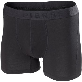 Pierre Robert For Men Cotton Boxer Sort økologisk bomuld Medium Herre