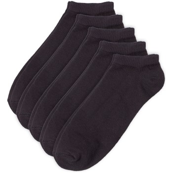 Pierre Robert Strømper 5P Low Cut Socks Sort Str 37/40