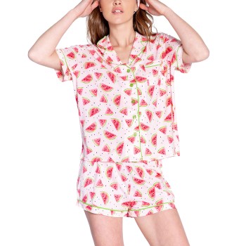 Se PJ Salvage Pyjamas Playful Prints Rosa Mønster  Medium Dame ved Timarco