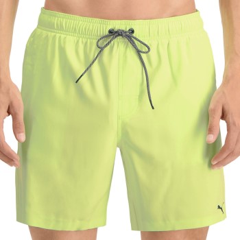 Puma Badebukser Core Enjoy Swim Shorts Limegrøn polyester X-Large Herre