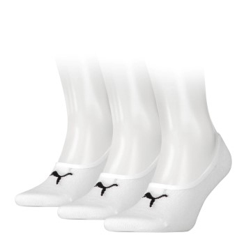 Puma Strømper 3P Footie Socks Hvid Str 43/46