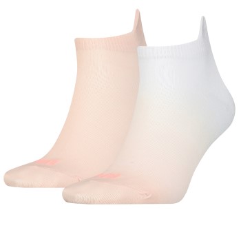 Puma Strømper 2P Gradient Sneaker Socks Lyserosa Str 39/42 Dame