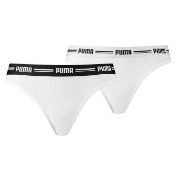 Puma Trusser 2P Iconic Solid String Hvid Large Dame