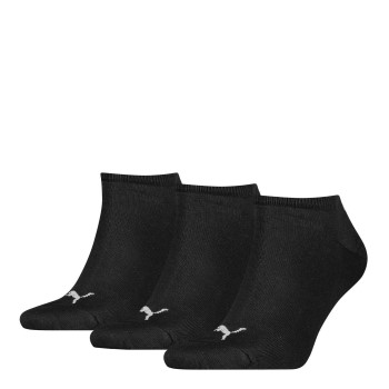 Puma Strømper 3P Sneaker Socks Sort Str 35/38