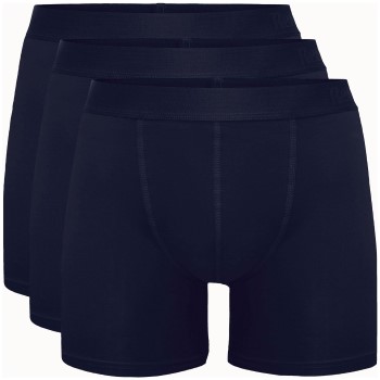 Resteröds 3P Bamboo Boxer Long leg Marineblå Medium Herre