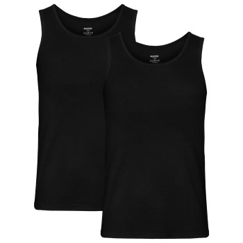 Se Resteröds 2P Bamboo Tank Top Sort Small Herre ved Timarco