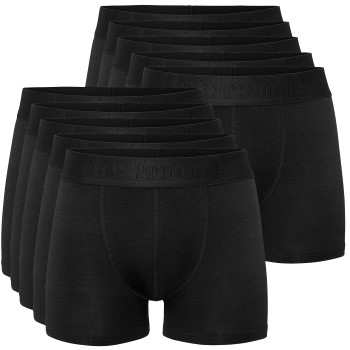 Resteröds 10P Cotton Stretch Boxers Sort bomuld Medium Herre