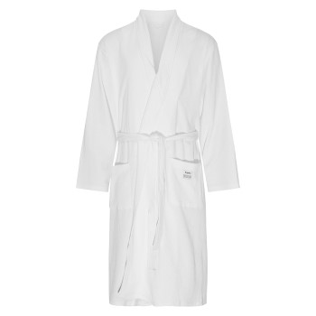 Resteröds Organic Cotton Bathrobe Hvid økologisk bomuld L/XL Herre