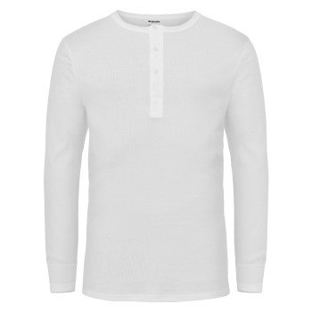 Resteröds Organic Cotton Grandpa Long Sleeve Hvid økologisk bomuld Small Herre