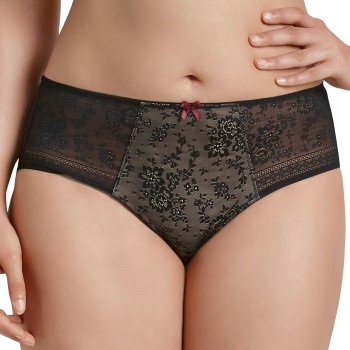 Rosa Faia Trusser Fleur High Waist Brief Sort 44 Dame