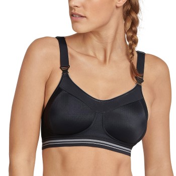 Schiesser Bh Active Sport High Support Bra Sort A 75 Dame