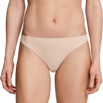 Schiesser Trusser Invisible Lace String Beige 40 Dame