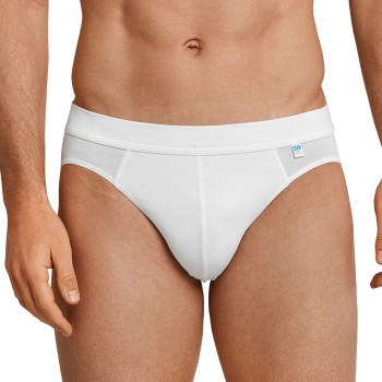 Schiesser Long Life Cotton Rio Brief Hvid bomuld Medium Herre