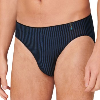 Schiesser Long Life Soft Super Mini Brief Marineblå Medium Herre