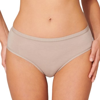 Schiesser Trusser Personal Fit Midi Brief Beige Medium Dame