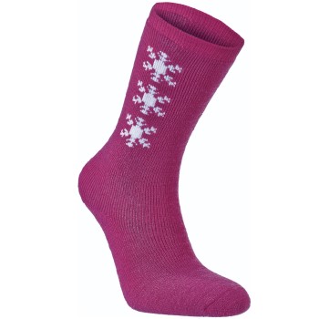 Seger Strømper Lillen Junior Sock Rosa uld Str 28/30 Barn