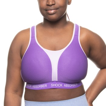 Shock Absorber Bh Ultimate Run Padded Bra Lilla B 75 Dame