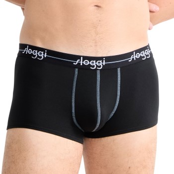 Sloggi 2P For Men Start Hip Sort bomuld Medium Herre