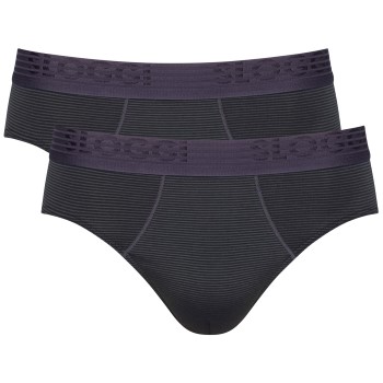 Sloggi 2P Men Ever Cool Brief Sort Medium Herre