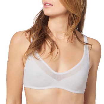 Sloggi Bh Oxygene Infinite Soft Bra Hvid Small Dame