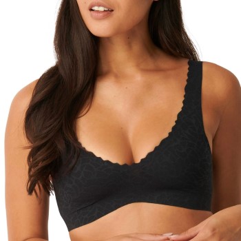 Sloggi Bh ZERO Feel Lace 2.0 Bralette Sort Small Dame