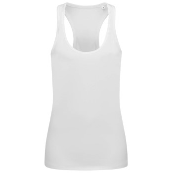 Stedman Active 140 Tank Hvid polyester Small Dame