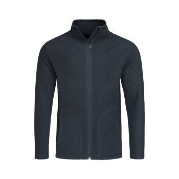 Stedman Active Fleece Jacket For Men Mørkblå polyester Small Herre