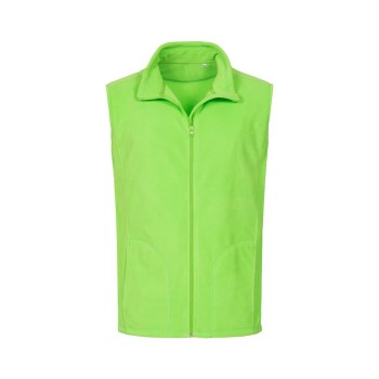 Stedman Active Fleece Vest For Men Grøn polyester Small Herre