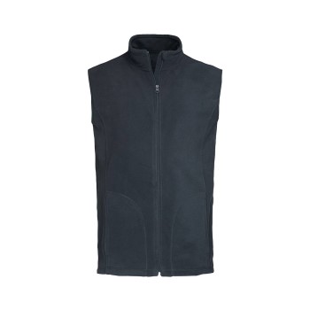 Stedman Active Fleece Vest For Men Mørkblå polyester Large Herre