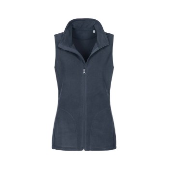 Stedman Active Fleece Vest For Women Mørkblå polyester Medium Dame