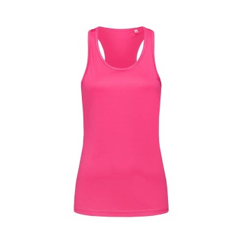 Se Stedman Active Sports Top For Women Rosa polyester Large Dame ved Timarco