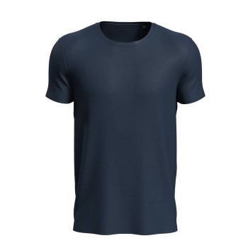 Se Stedman Active Sports-T For Men Mørkblå polyester Small Herre ved Timarco