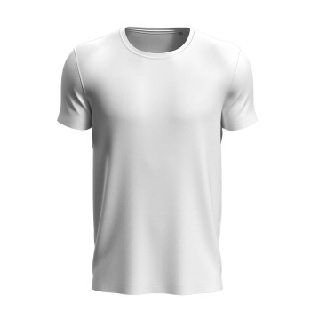 Se Stedman Active Sports-T For Men Hvid polyester Medium Herre ved Timarco