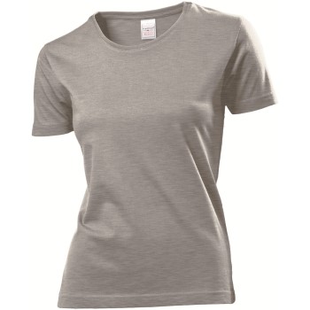 Stedman Classic Women T-shirt Mørkgrå  bomuld Medium Dame