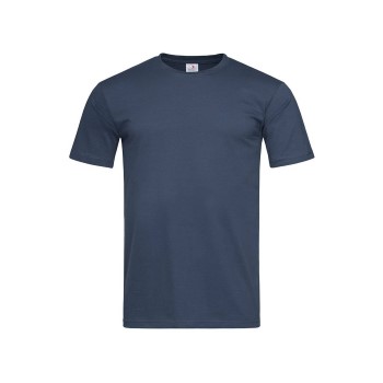 Stedman Classic-T Fitted For Men Marineblå bomuld Small Herre