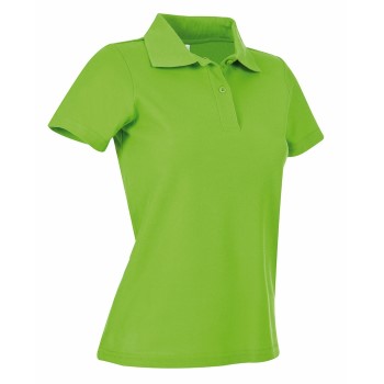 Stedman Polo Women Lysegrøn bomuld Medium Dame