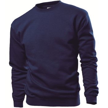 Stedman Sweatshirt Men Marineblå Small Herre