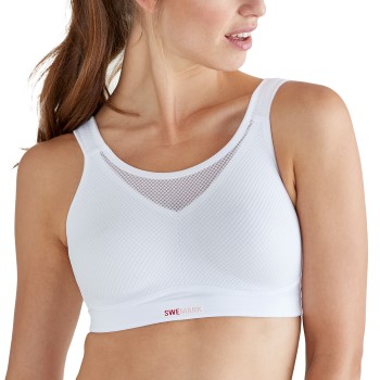 SWEMARK Sport by Swegmark Swemark Magic High Support Sport Bra Bh Hvid B 90 Dame