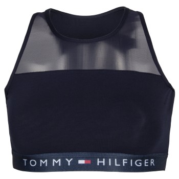 Se Tommy Hilfiger Bh Bralette Marineblå bomuld Small Dame ved Timarco