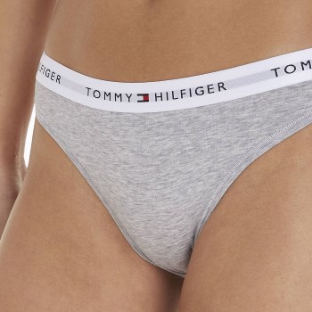 Tommy Hilfiger Trusser Icon Brief Lysegrå Large Dame