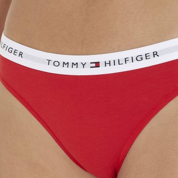 Tommy Hilfiger Trusser Icon Brief Rød Medium Dame