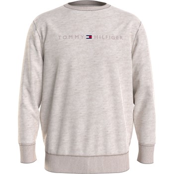 Se Tommy Hilfiger Icon Logo Relaxed Fit Sweatshirt Beige Large Herre ved Timarco