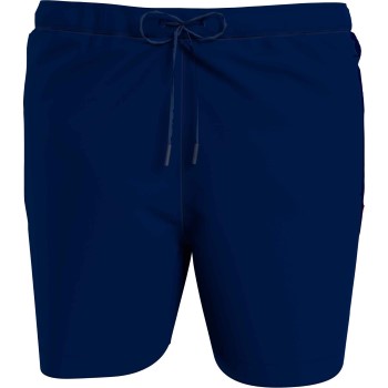 Tommy Hilfiger Badebukser Medium Drawstring Woven Swimshorts Marineblå polyamid Large Herre