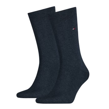 Tommy Hilfiger Legwear Tommy Hilfiger Strømper 2P Men Classic Sock Jeansblå Str 39/42 Herre