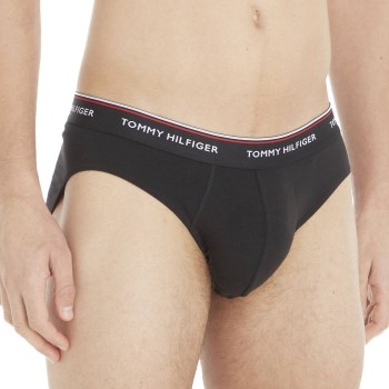 Tommy Hilfiger 3P Premium Essentials Brief Sort bomuld Medium Herre