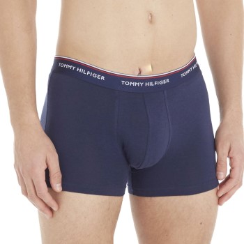 Tommy Hilfiger 3P Stretch Trunk Premium Essentials Mørkblå bomuld X-Large Herre