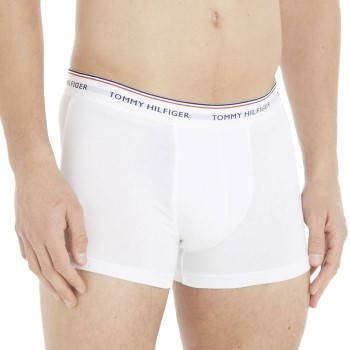 Tommy Hilfiger 3P Stretch Trunk Premium Essentials Hvid bomuld Medium Herre